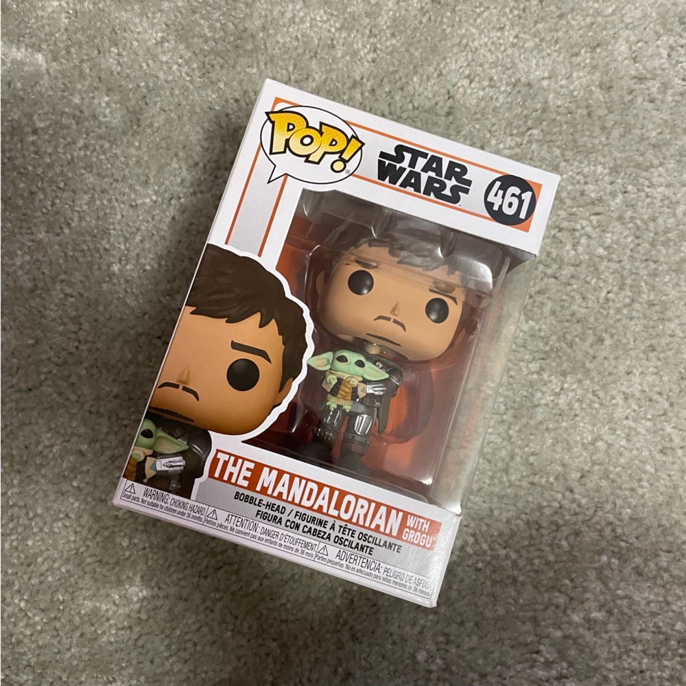Star Wars The Mandalorian & Grogu Funko Pop #461